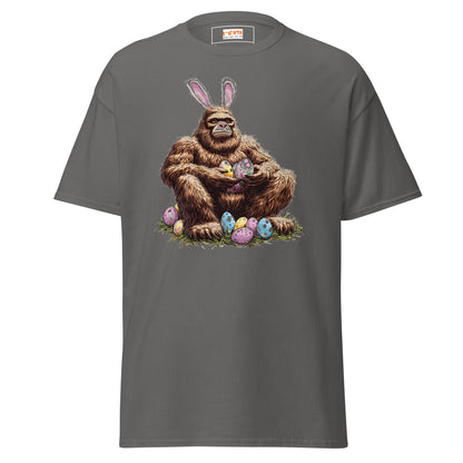 Bigfoot Easter | Easter T-Shirt - Charcoal - T-Shirts Online