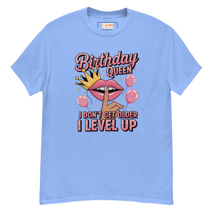 Birthday Queen | Humorous Birthday T-Shirt - Carolina Blue - T-Shirts Online