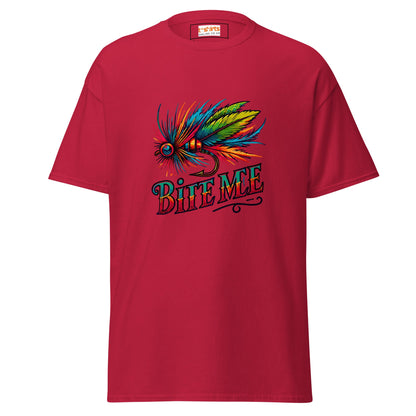 Bite Me | Fishing T-Shirt - Cardinal - T-Shirts Online