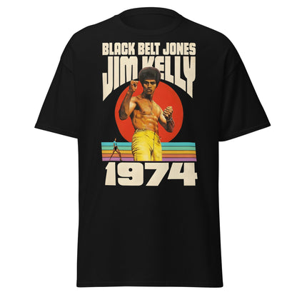 Black Belt Jones 1974 T-Shirt - Retro Jim Kelly Martial Arts - Black - T-Shirts Online