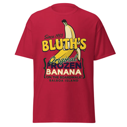 Bluth’s Original Frozen Banana T-Shirt | Balboa Island Tee - Cardinal - T-Shirts Online