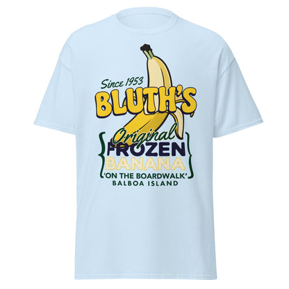 Bluth’s Original Frozen Banana T-Shirt | Balboa Island Tee - Light Blue - T-Shirts Online