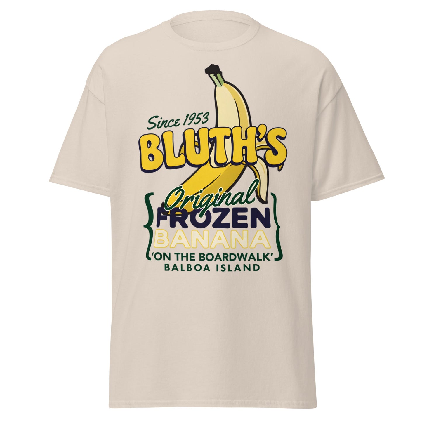 Bluth’s Original Frozen Banana T-Shirt | Balboa Island Tee - Natural - T-Shirts Online