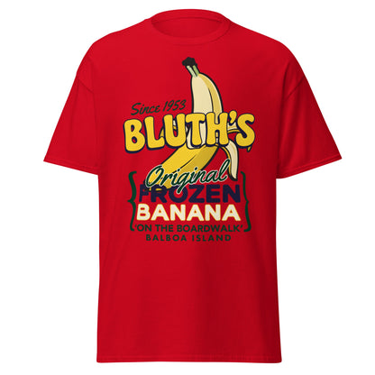 Bluth’s Original Frozen Banana T-Shirt | Balboa Island Tee - Red - T-Shirts Online