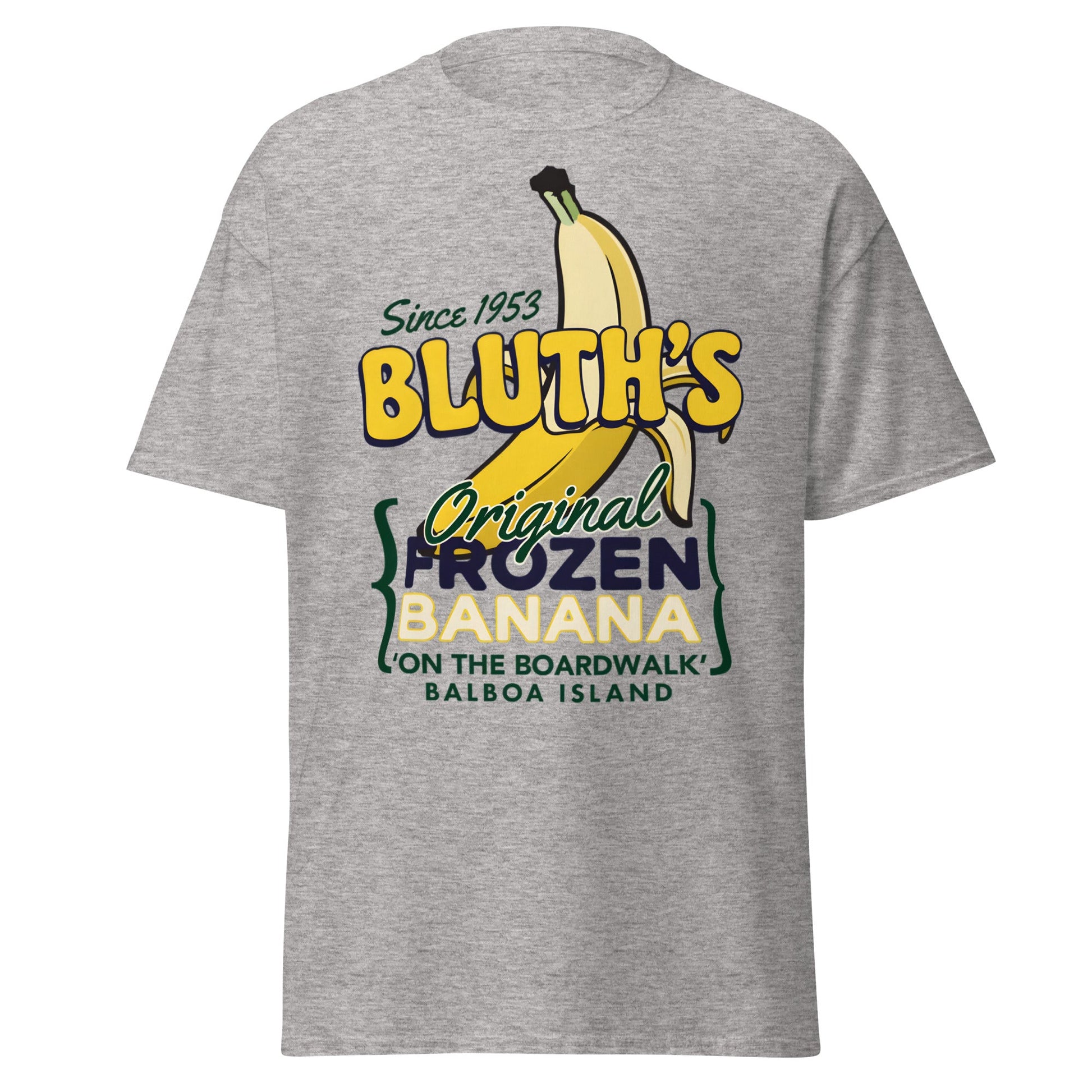 Bluth’s Original Frozen Banana T-Shirt | Balboa Island Tee - Sport Grey - T-Shirts Online