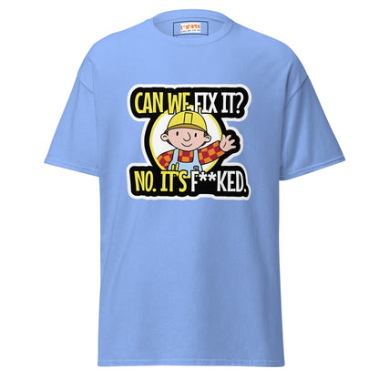 Bob the Builder | Can we Fix it T-Shirt - Carolina Blue - T-Shirts Online