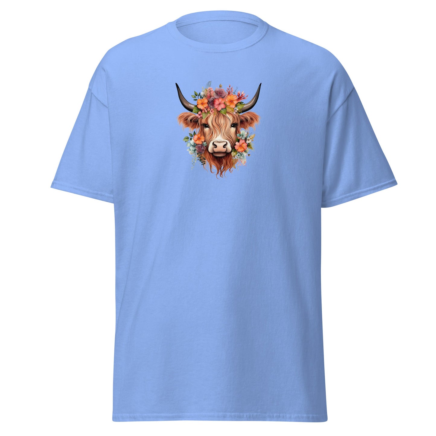 Boho Highland Cow | Highland Cow T-Shirt - T-Shirts Online