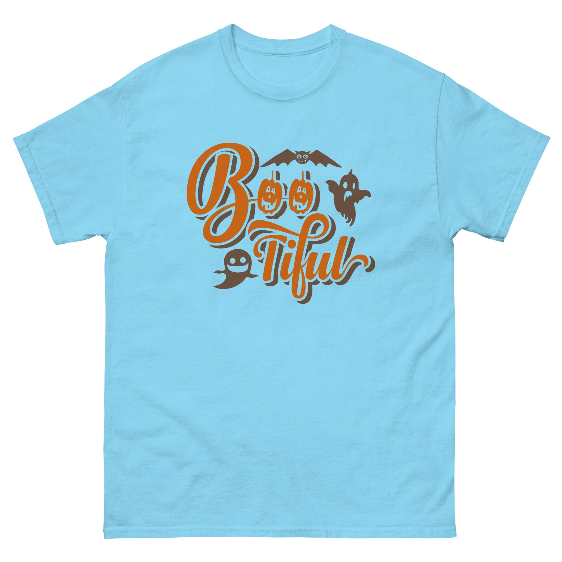 Boo - tiful | Halloween T-Shirt - Sky - T-Shirts Online