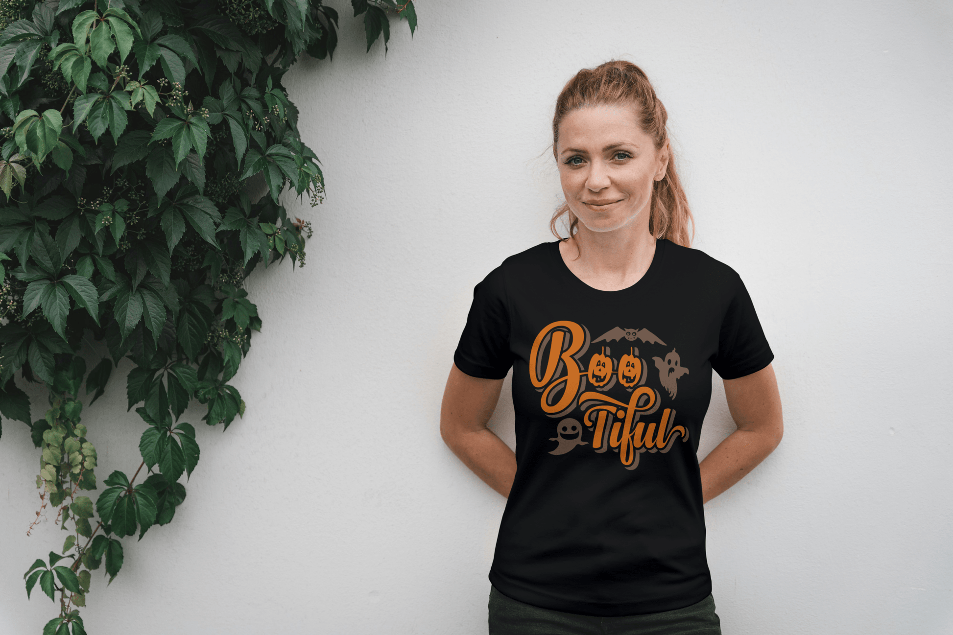 Boo - tiful | Halloween T-Shirt - Black - T-Shirts Online