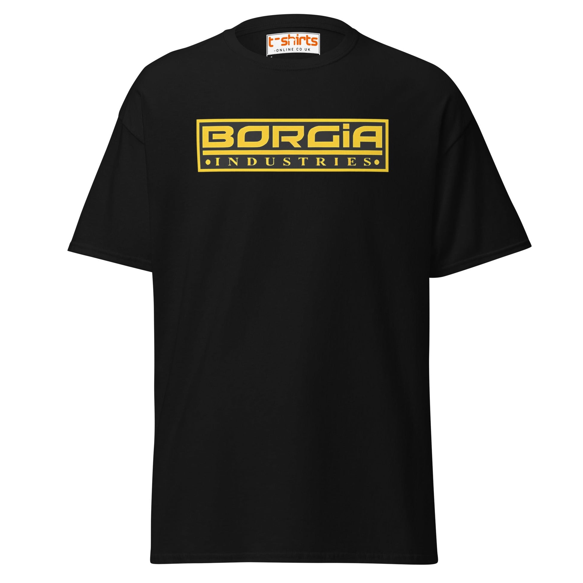 Borgia Industries Logo T-Shirt - Black - T-Shirts Online
