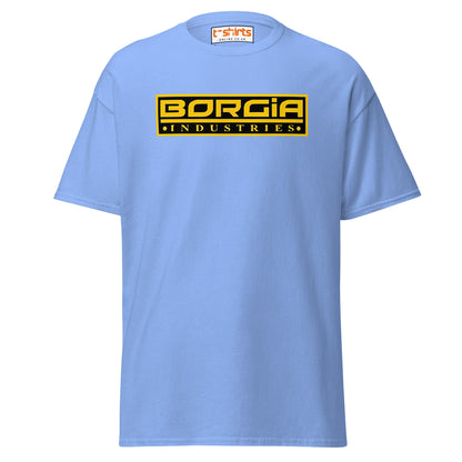 Borgia Industries Logo T-Shirt - Carolina Blue - T-Shirts Online
