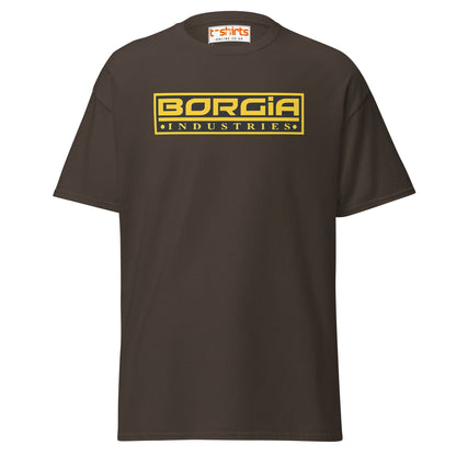 Borgia Industries Logo T-Shirt - Dark Chocolate - T-Shirts Online