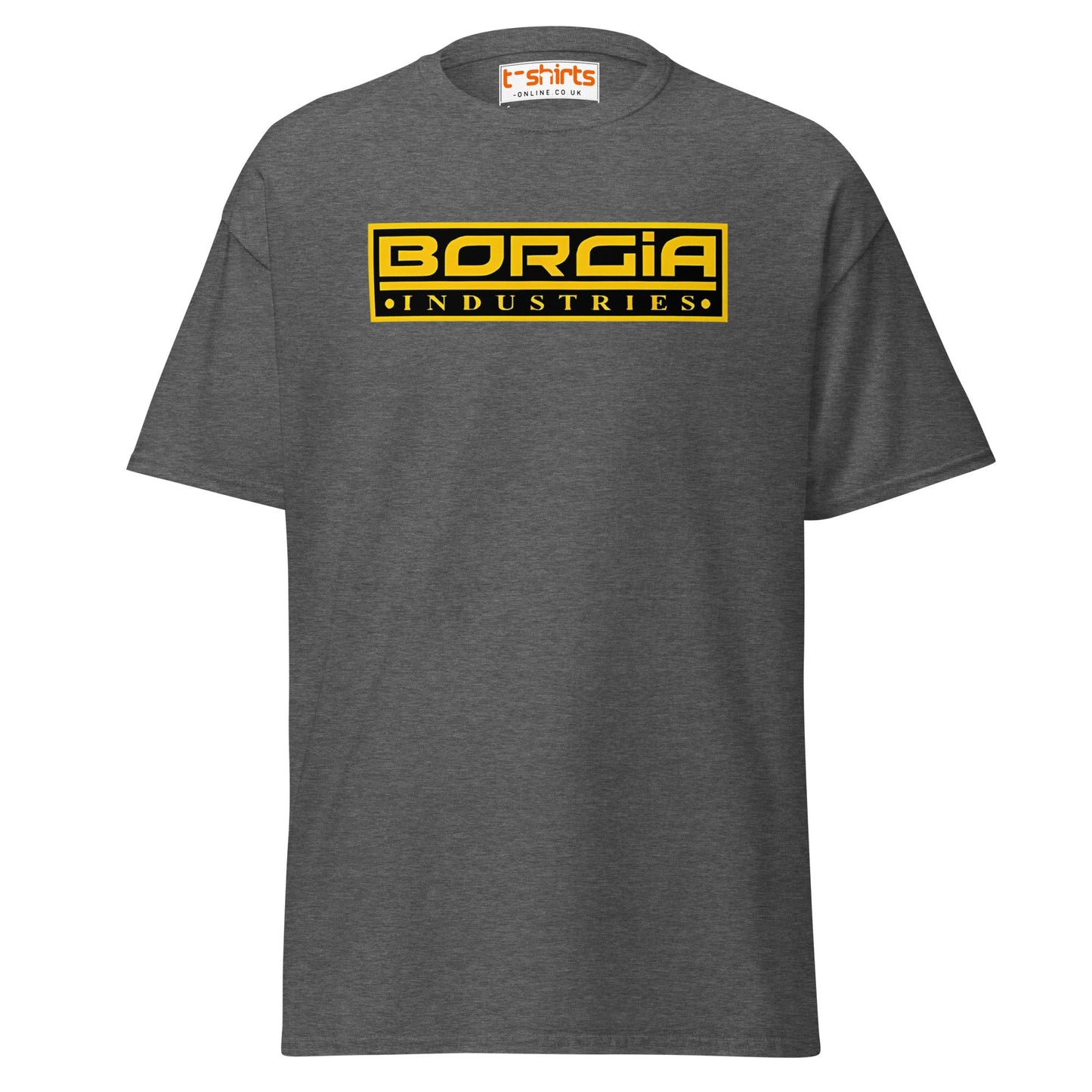 Borgia Industries Logo T-Shirt - Dark Heather - T-Shirts Online