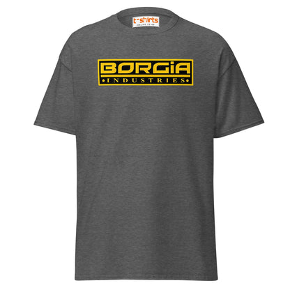 Borgia Industries Logo T-Shirt - Dark Heather - T-Shirts Online