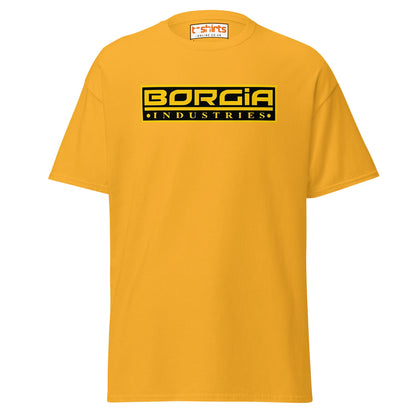 Borgia Industries Logo T-Shirt - Gold - T-Shirts Online
