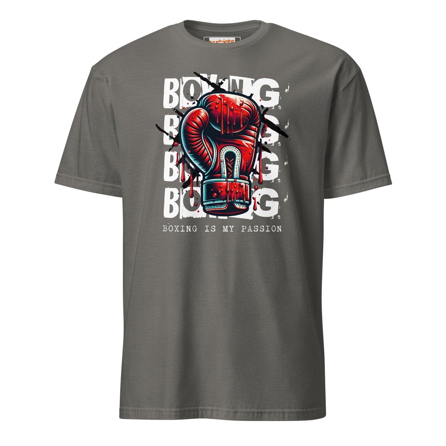 Boxing is my Passion T-Shirt - Charcoal - T-Shirts Online