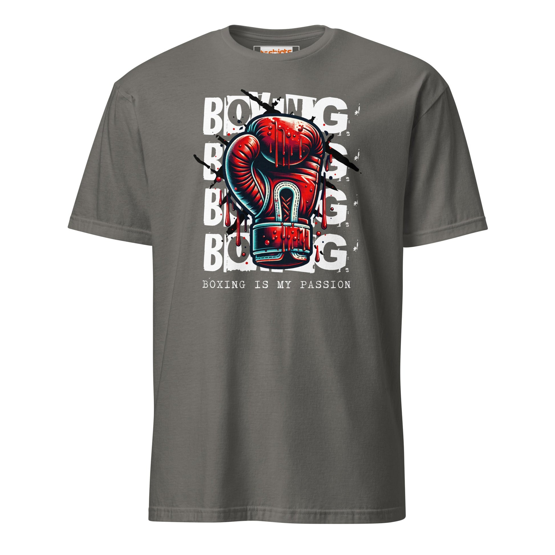 Boxing is my Passion T-Shirt - Charcoal - T-Shirts Online