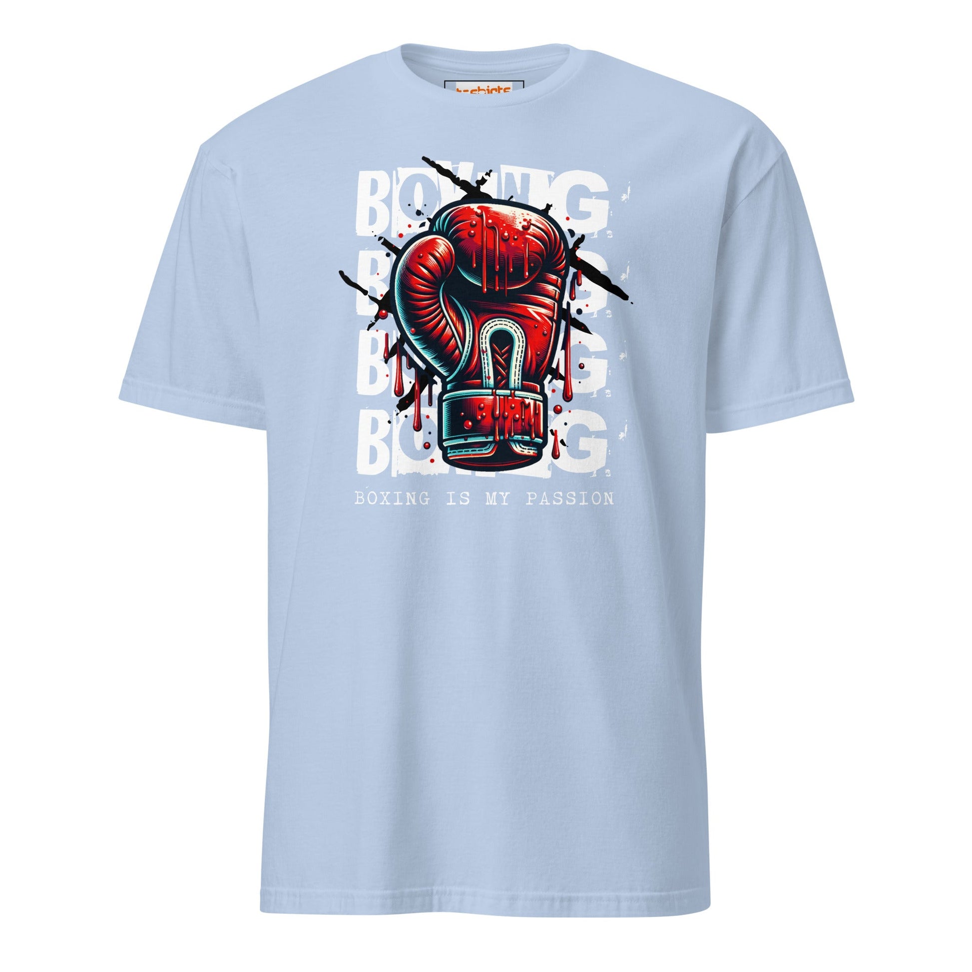 Boxing is my Passion T-Shirt - Light Blue - T-Shirts Online