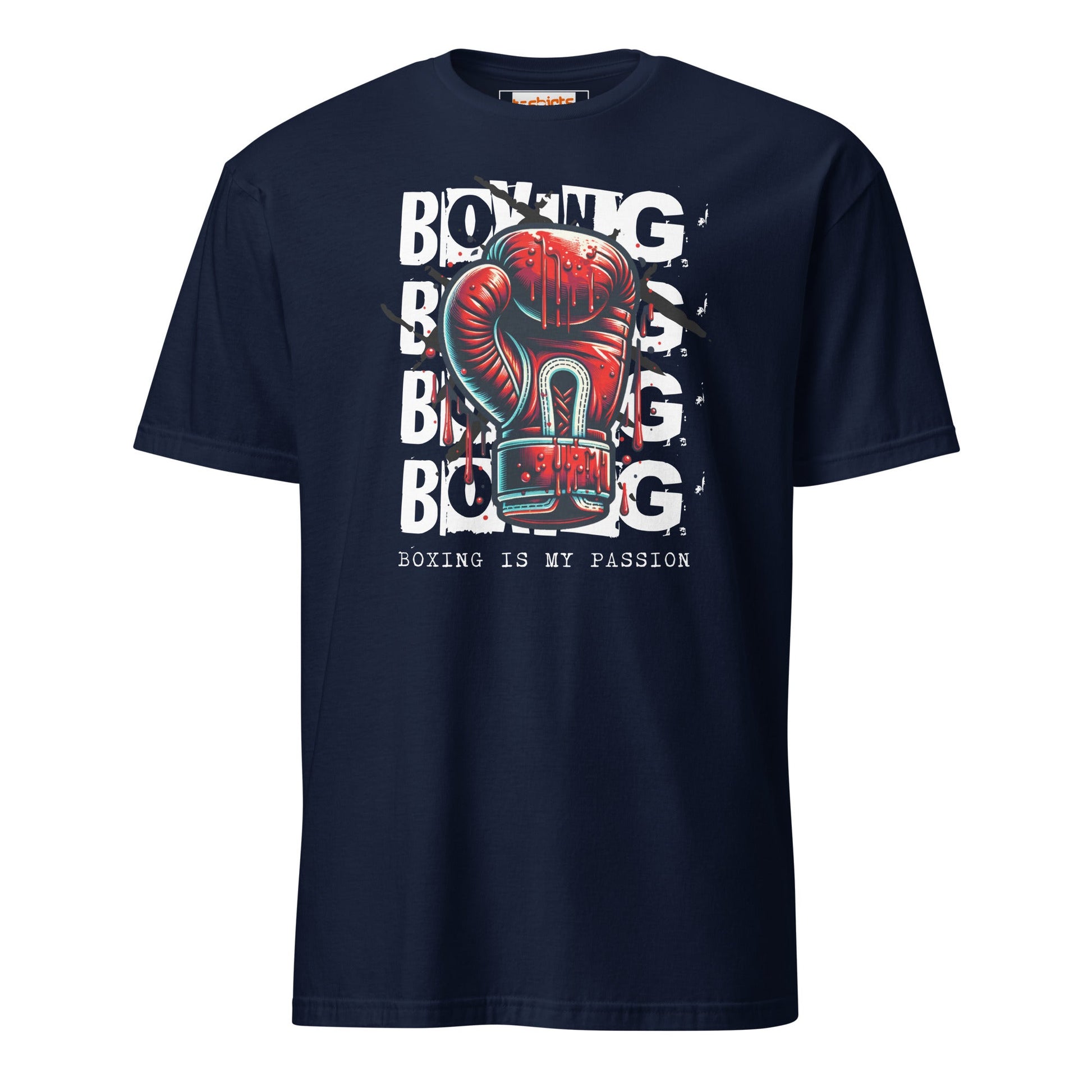 Boxing is my Passion T-Shirt - Navy - T-Shirts Online