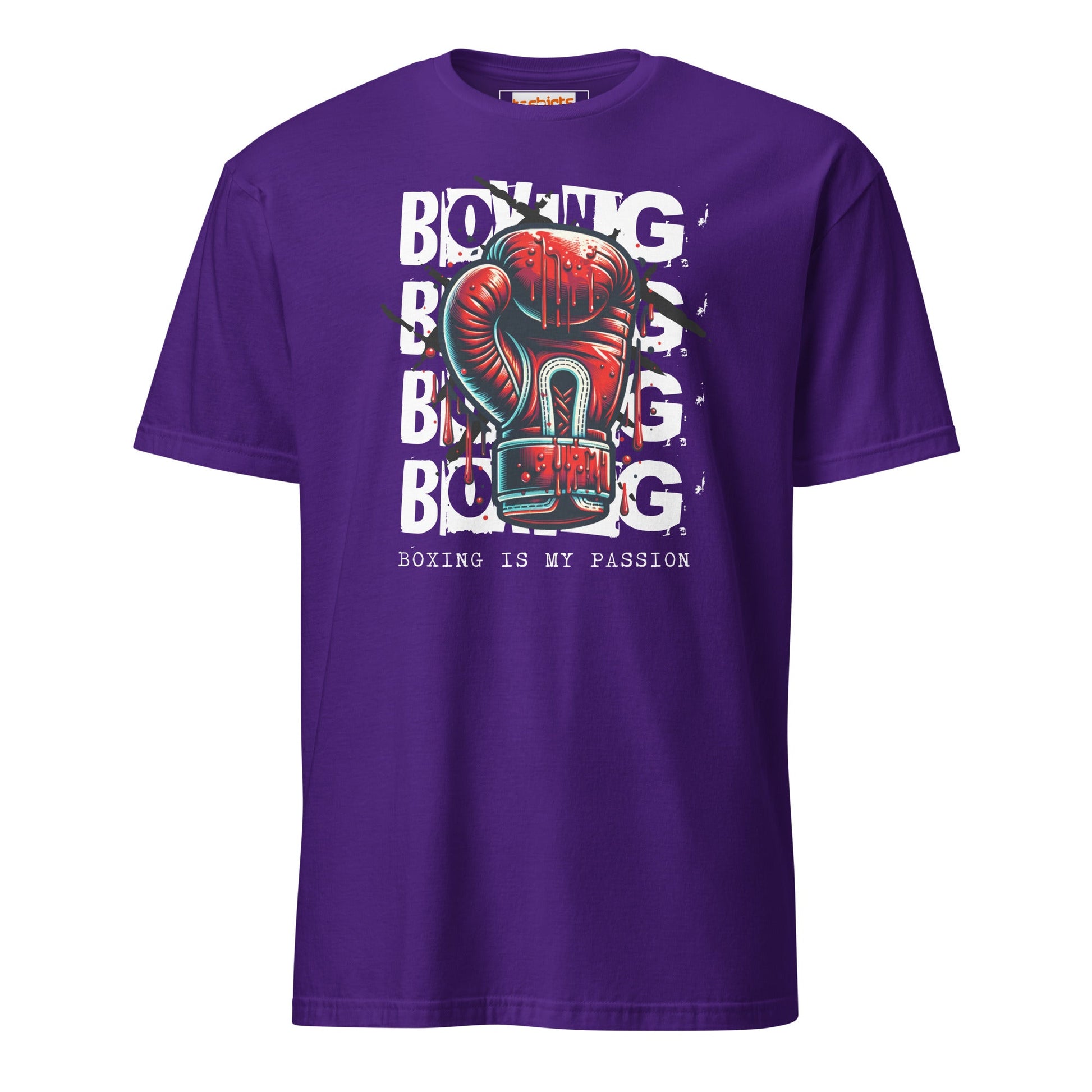 Boxing is my Passion T-Shirt - Purple - T-Shirts Online