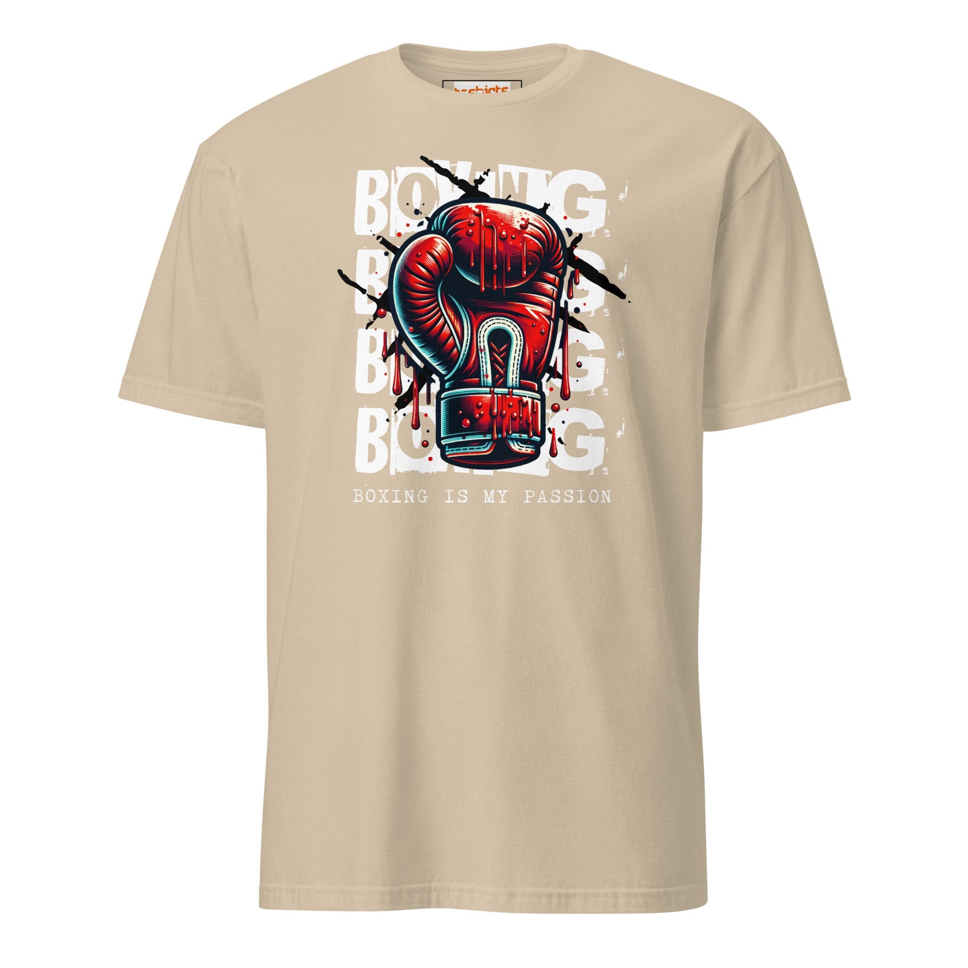 Boxing is my Passion T-Shirt - Sand - T-Shirts Online