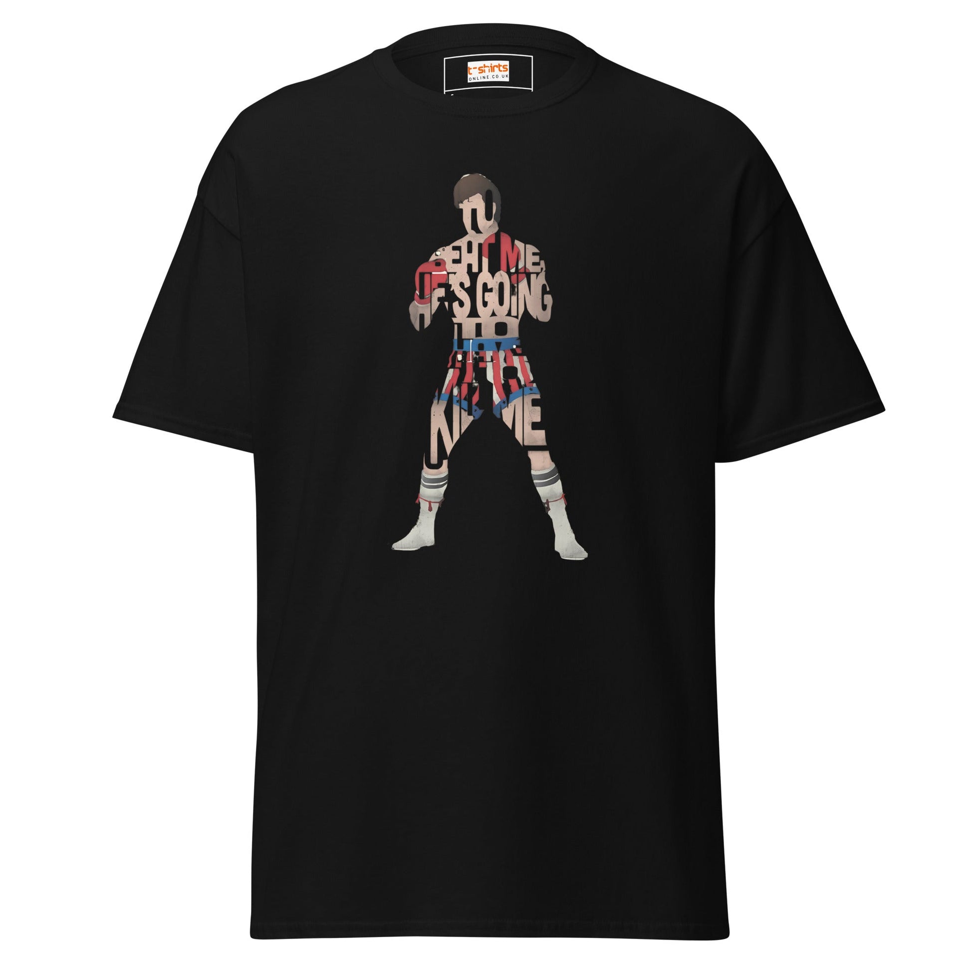 Boxing T-Shirt | Graphic Tee - Black - T-Shirts Online