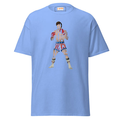 Boxing T-Shirt | Graphic Tee - Carolina Blue - T-Shirts Online