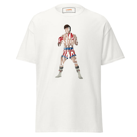 Boxing T-Shirt | Graphic Tee - White - T-Shirts Online