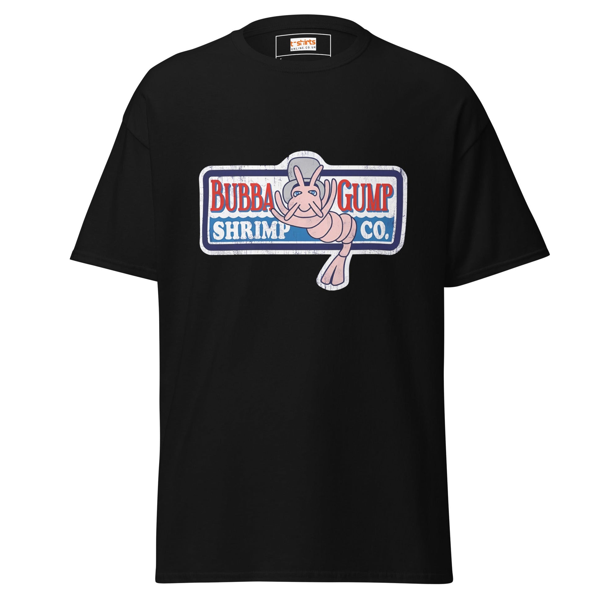 Bubba Gump Shrimp Co | Movie T-Shirt - Black - T-Shirts Online