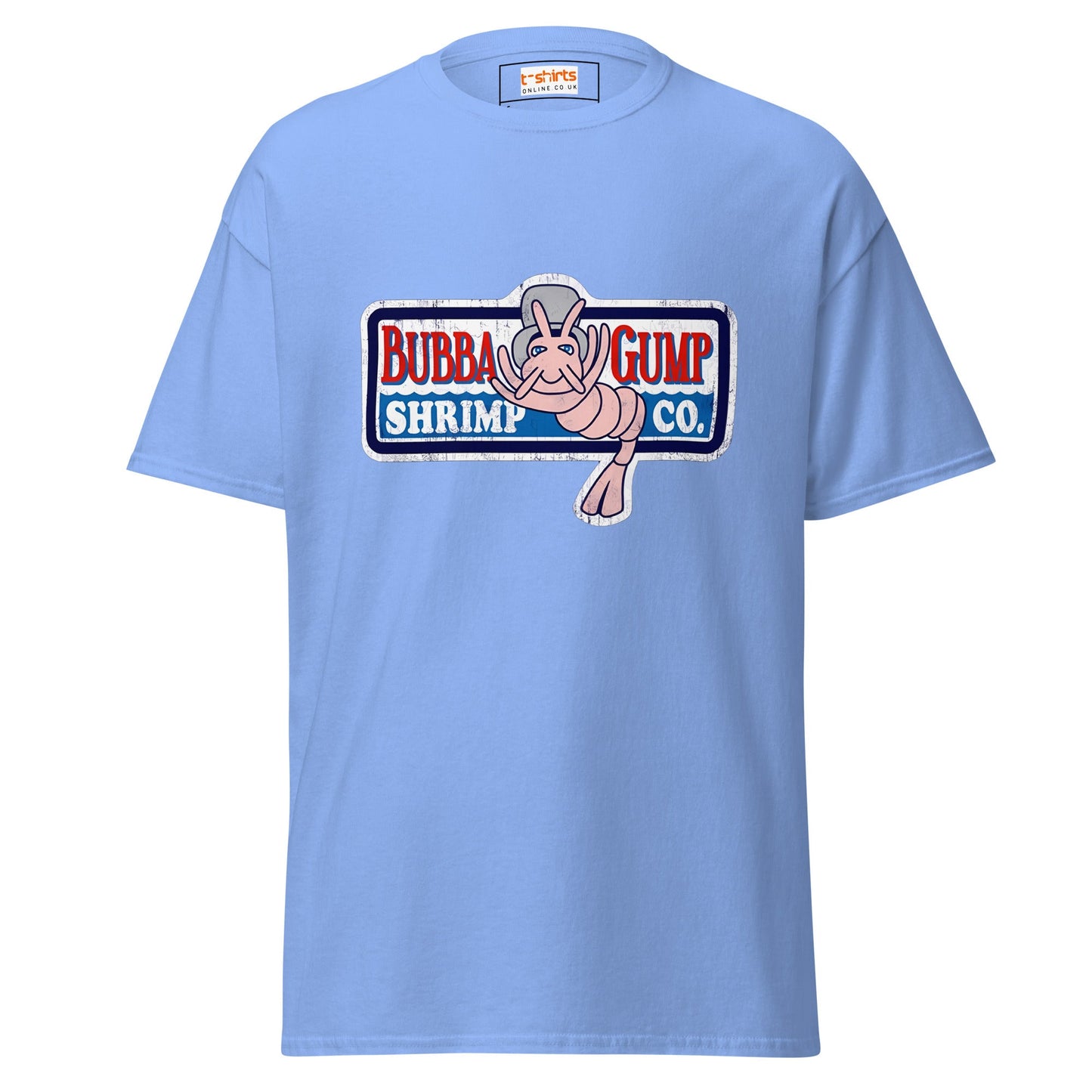 Bubba Gump Shrimp Co | Movie T-Shirt - Carolina Blue - T-Shirts Online