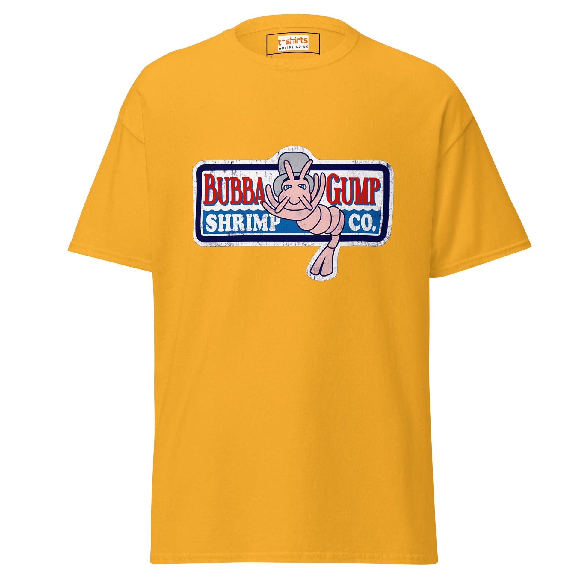 Bubba Gump Shrimp Co | Movie T-Shirt - Gold - T-Shirts Online