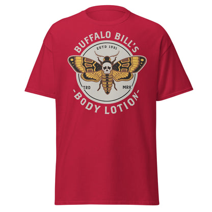 Buffalo Bill's Body Lotion Death's - Head Moth T-Shirt - Cardinal - T-Shirts Online