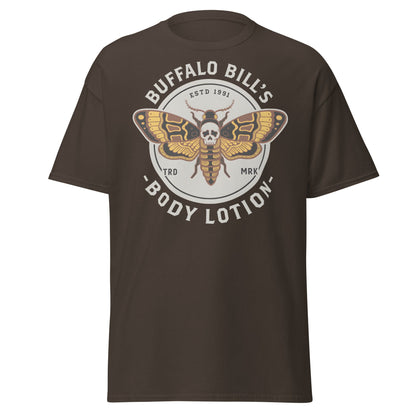 Buffalo Bill's Body Lotion Death's - Head Moth T-Shirt - Dark Chocolate - T-Shirts Online