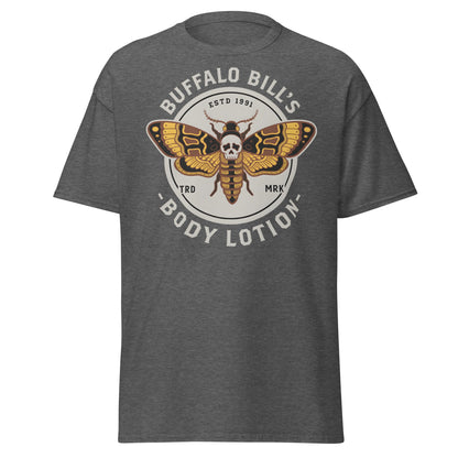 Buffalo Bill's Body Lotion Death's - Head Moth T-Shirt - Dark Heather - T-Shirts Online