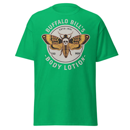 Buffalo Bill's Body Lotion Death's - Head Moth T-Shirt - Irish Green - T-Shirts Online