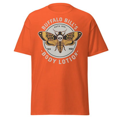 Buffalo Bill's Body Lotion Death's - Head Moth T-Shirt - Orange - T-Shirts Online