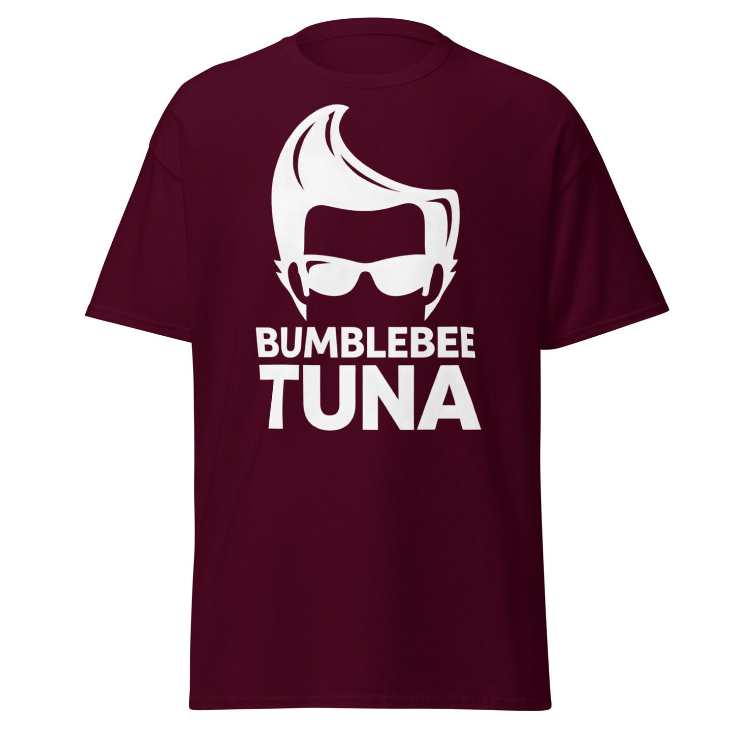 Bumblebee Tuna T-Shirt | Ace Ventura Movie Quote Tee - Maroon - T-Shirts Online