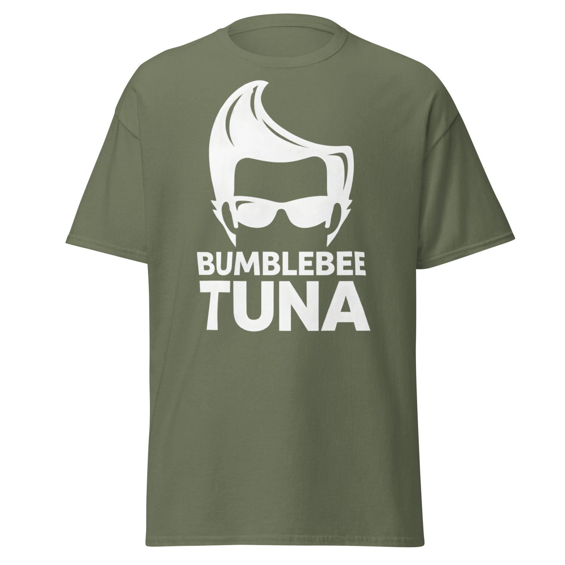 Bumblebee Tuna T-Shirt | Ace Ventura Movie Quote Tee - Military Green - T-Shirts Online