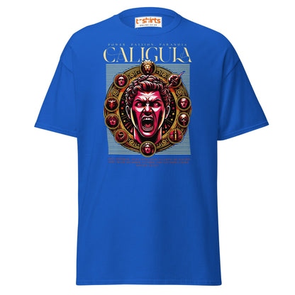 Caligula Roman Emperor T-Shirt | Bold Historical Design - Royal - T-Shirts Online