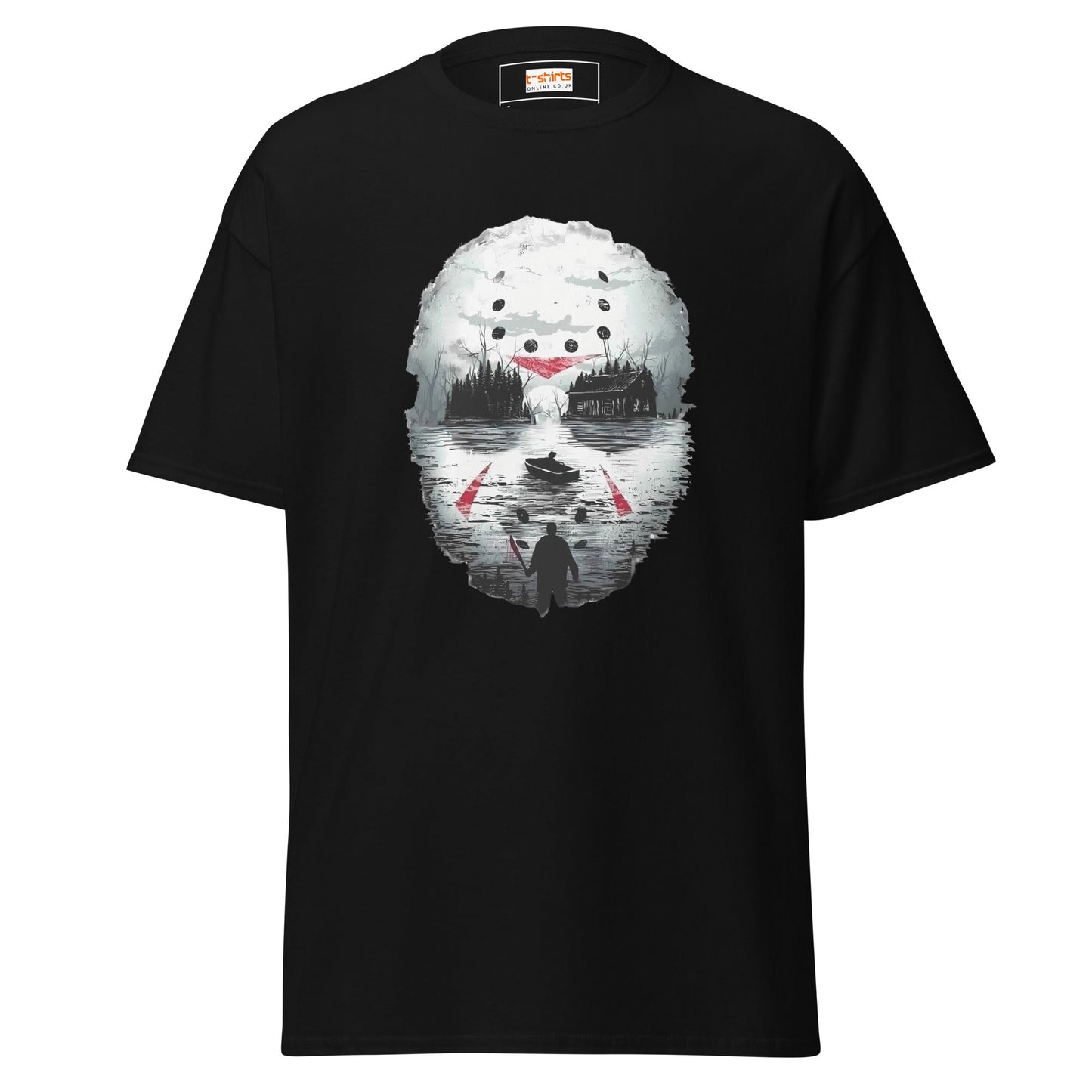 Camp Crystal Lake | Horror T-Shirt - Black - T-Shirts Online