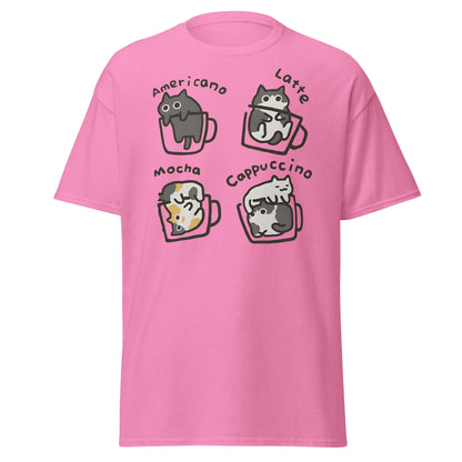 Cat - puccino Coffee Cats Cute T-Shirt Gift - Azalea - T-Shirts Online