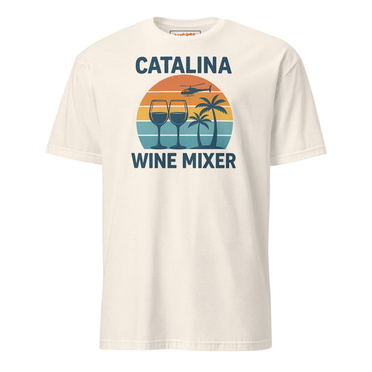 Catalina Wine Mixer T-Shirt - Natural - T-Shirts Online
