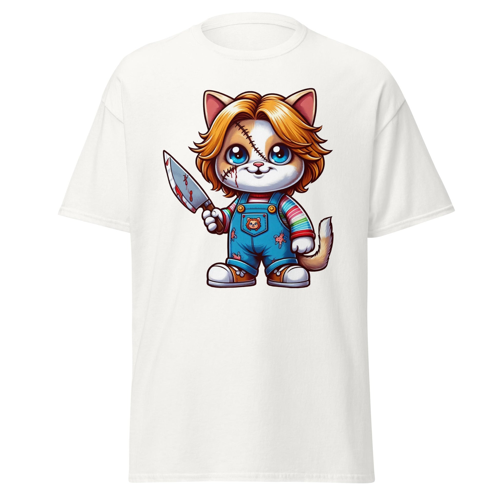 Cats Play | Cat T-Shirt - White - T-Shirts Online