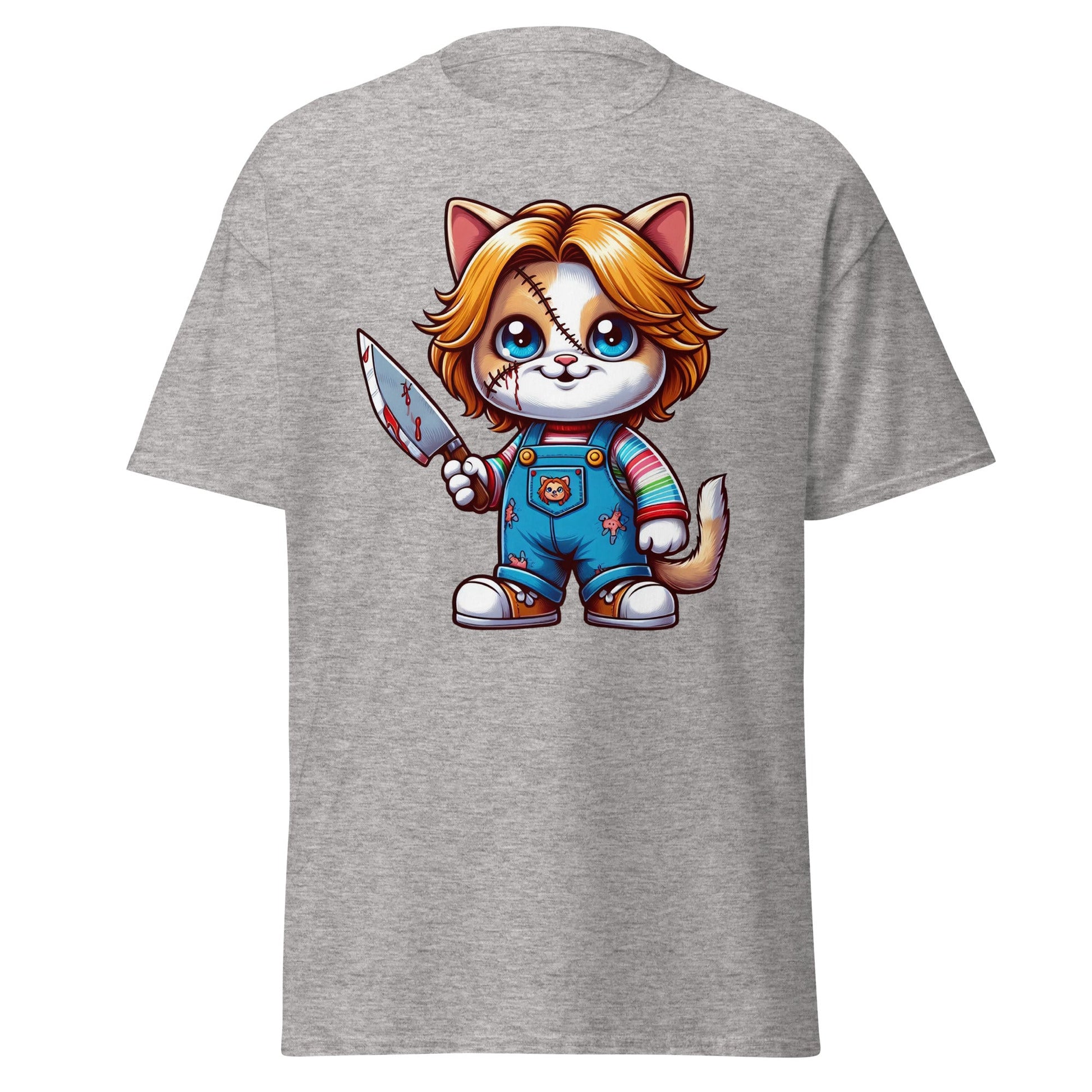 Cats Play | Cat T-Shirt - Sport Grey - T-Shirts Online