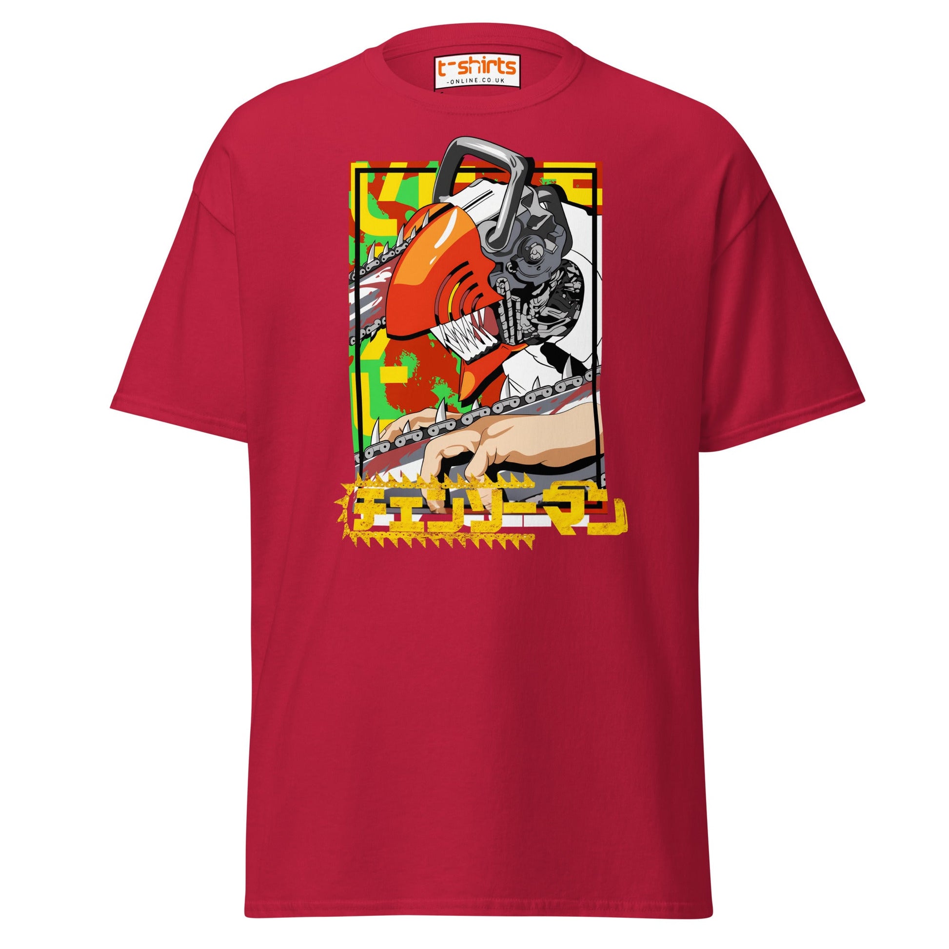 Chainsaw Man Inspired T-Shirt - Cardinal - T-Shirts Online