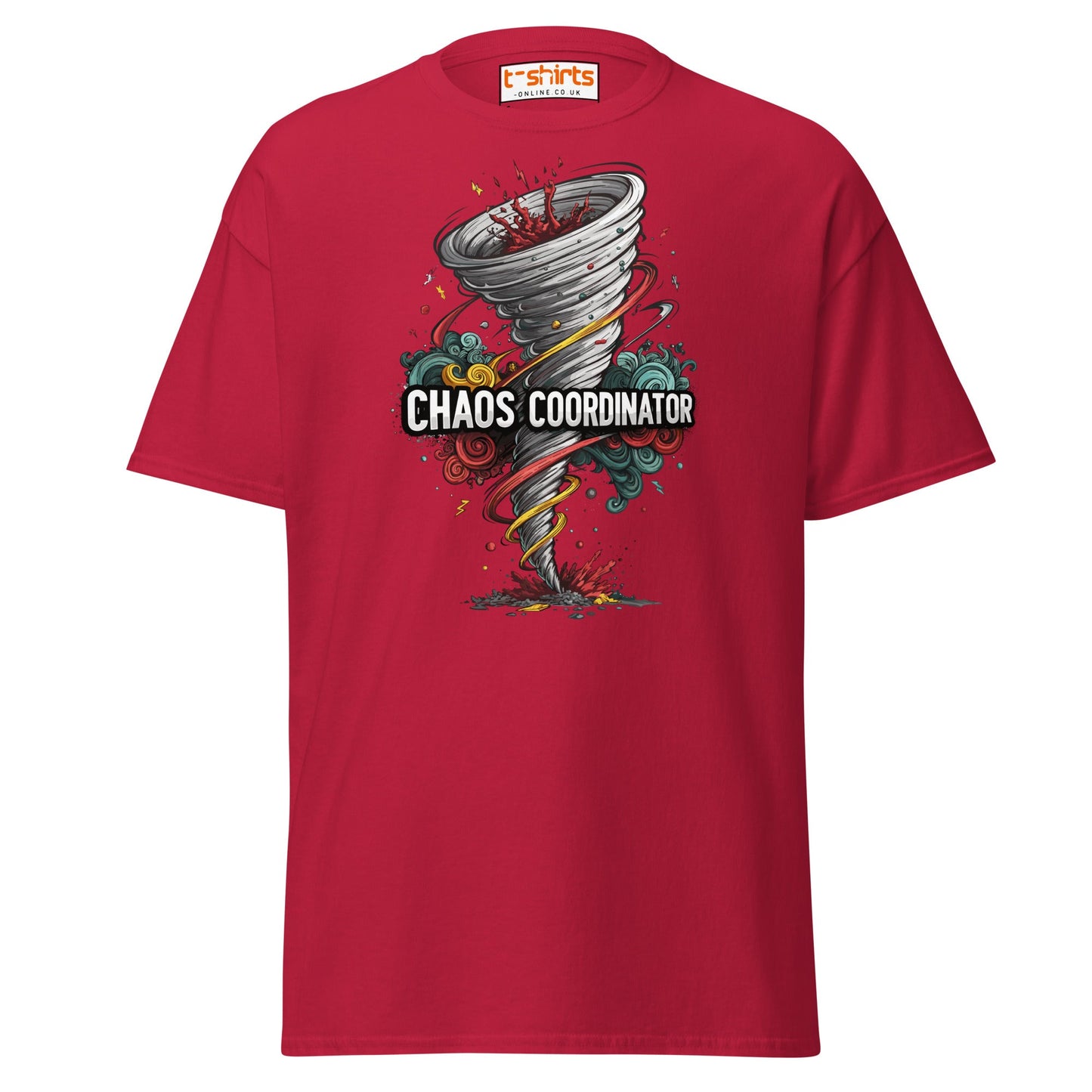 Chaos Coordinator T-Shirt - Cardinal - T-Shirts Online