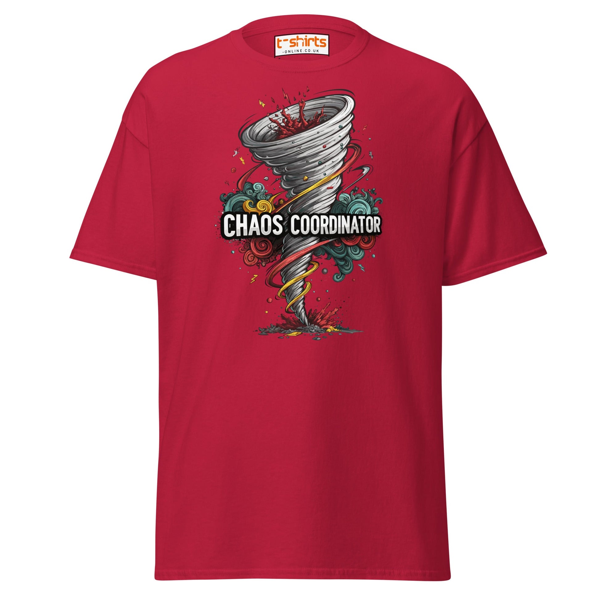 Chaos Coordinator T-Shirt - Cardinal - T-Shirts Online