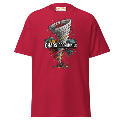 Chaos Coordinator T-Shirt - Cardinal - T-Shirts Online