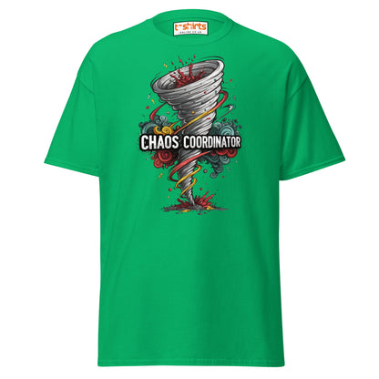Chaos Coordinator T-Shirt - Irish Green - T-Shirts Online