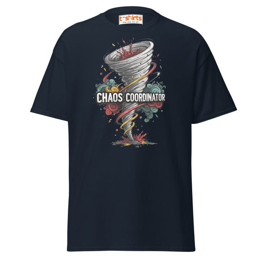 Chaos Coordinator T-Shirt - Navy - T-Shirts Online